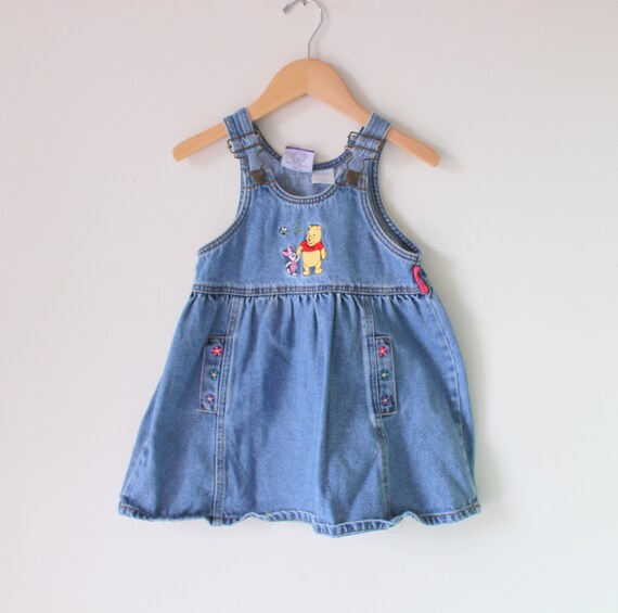 winnie the pooh overall dress