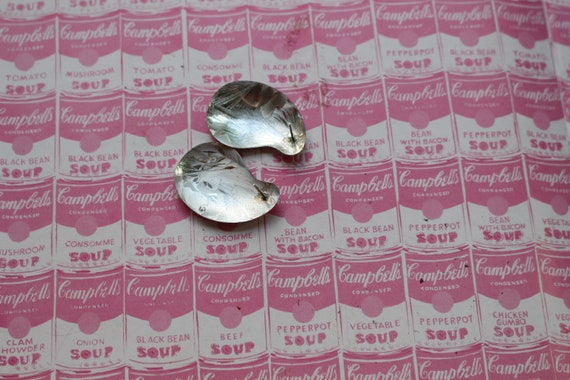 1980s Silver Shimmer Glam Earrings...costume. 198… - image 3
