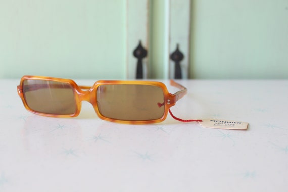 60s 70s Vintage Square Eyeglasses.rare. Unisex Eyewear 60s 70s Vintage Square Eyeglasses.rare. Unisex Eyewear