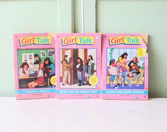 90s Girl Talk Book Set of 3 - L.E. Blair