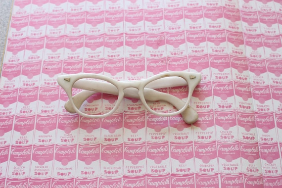 1950s 1960s Vintage CAT EYE Eye Glasses..vintage … - image 1