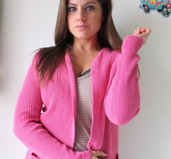 Pink designer shop sweater