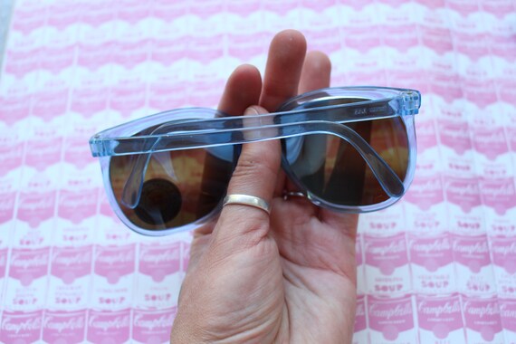 Vintage 1980s 90s Beach Sunglasses...fancy. big l… - image 5