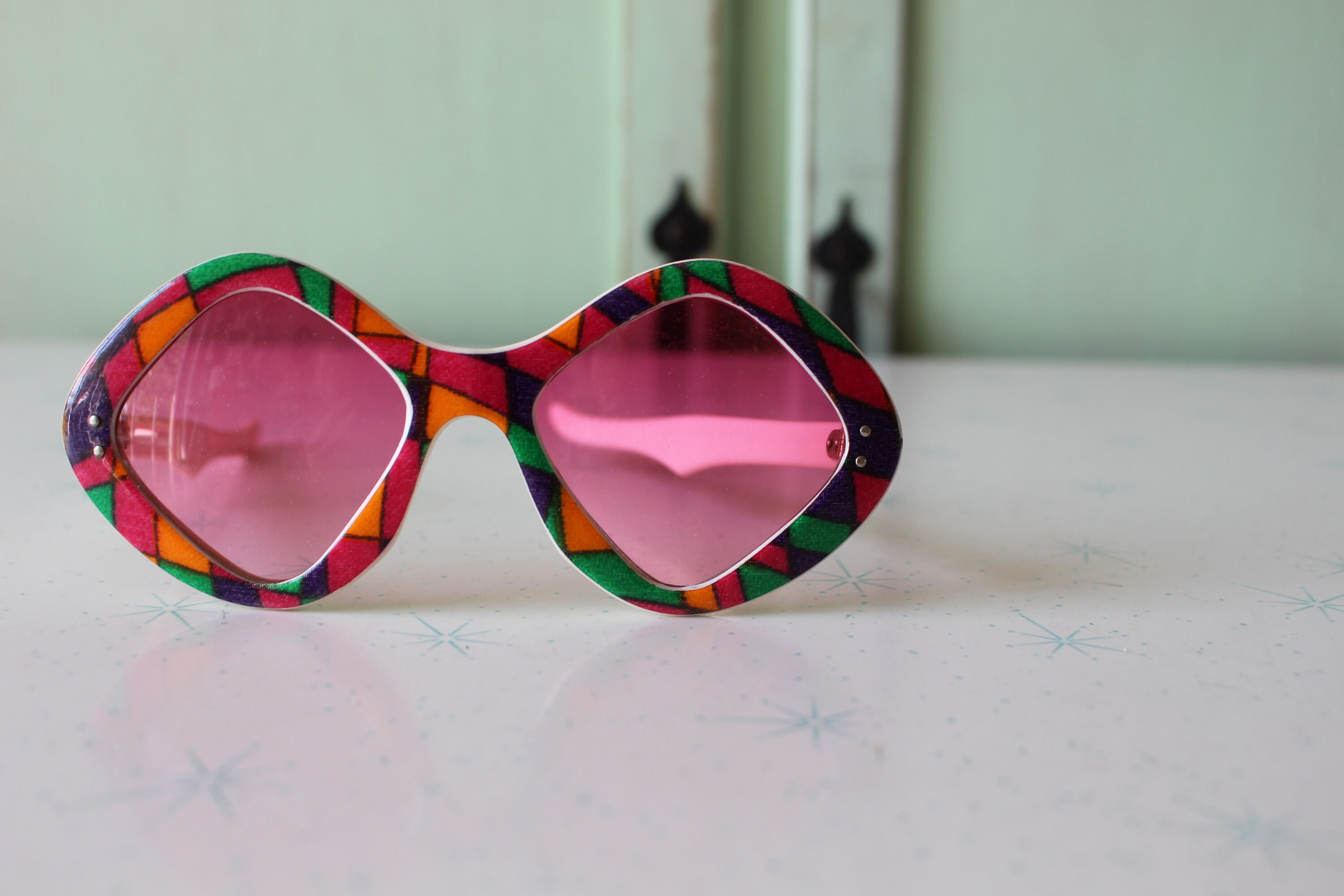 【1960’s】 FRAME FRANCE Sunglasses 1950s 1960s Costume Obscure Sunglassesfrance. Funky