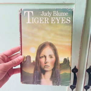 Vintage Tiger Eyes Judy Blume Book - 1980s YA Fiction