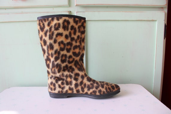 Stivali leopardati shop