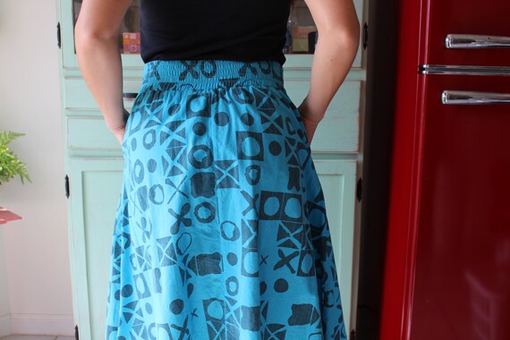 1980s DESIGNER VINTAGE Skirt.....size small to me… - image 9