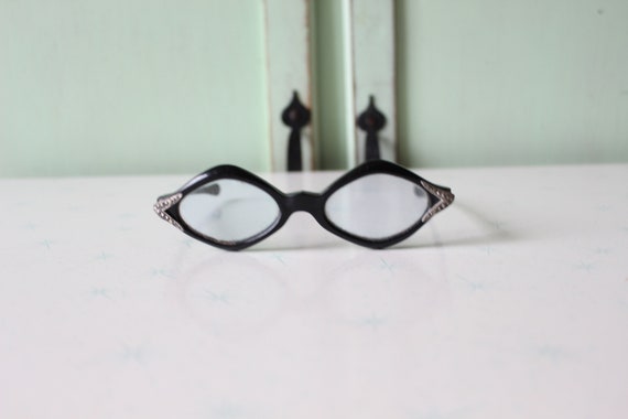 1950s 1960s Vintage CAT EYE Eye Glasses....USA. v… - image 2