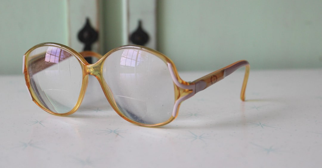 Authentic Christian Dior luxury designer vintage large prescription eyeglasses Authentic Christian Dior Eyeglass Frames 2590 41 55-17-125  main image 4