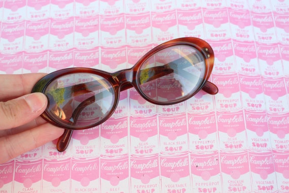 1950s 1960s Vintage CAT EYE Eye Glasses..vintage … - image 1