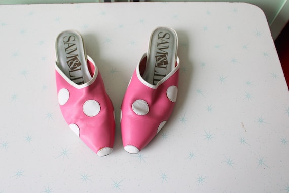 Vintage Pink Sam and Libby Flats....size 7 womens… - image 1