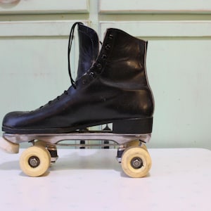 Patins à roulettes vintage des années 1980 : rétro Pacer Rink Master, taille 11