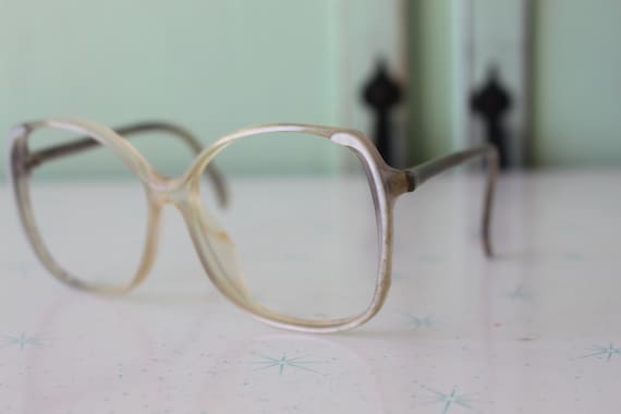 1960s Vintage JACKIE O Mod Glasses....vintage eye… - image 2