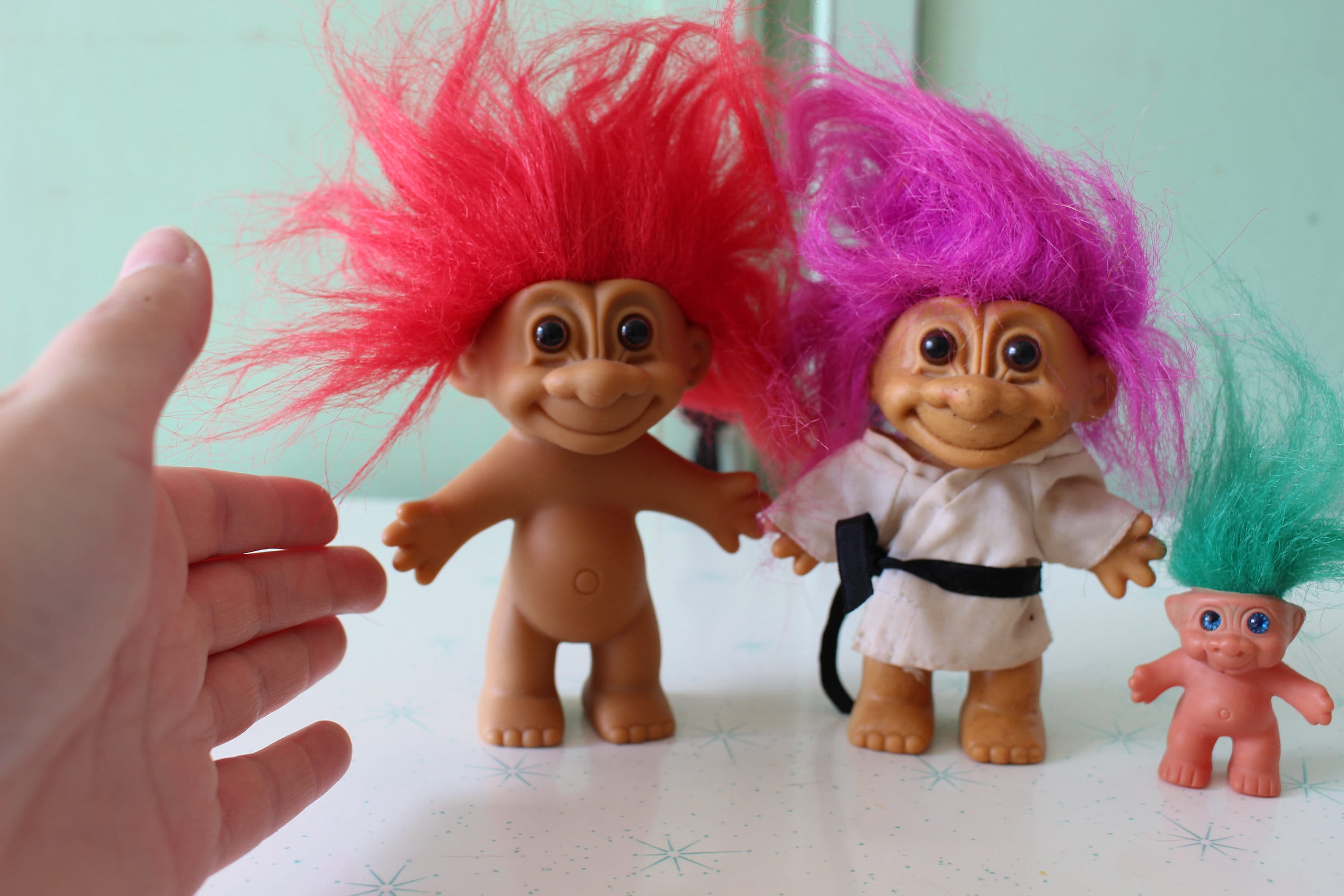 Vintage Troll Puppen Set 1980er 90er Jahre Kitsch Sammlerst cke Etsy de vintage-troll-puppen-set-1980er-90er-jahre-kitsch-sammlerst-cke-etsy-de