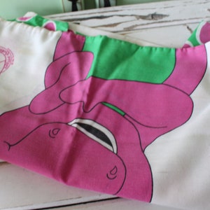 barney the dinosaur pillow