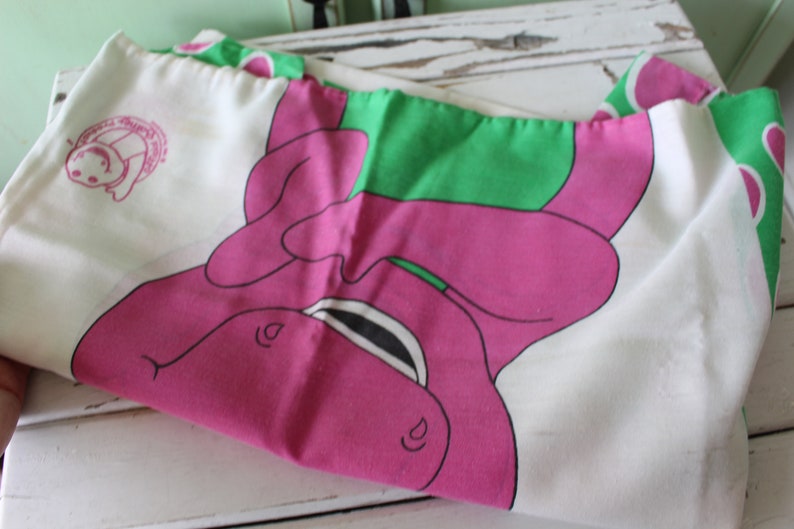 barney the dinosaur pillow