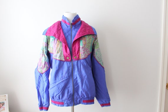 1980s HIPSTER Jacket.....unisex. colorful. bright… - image 1