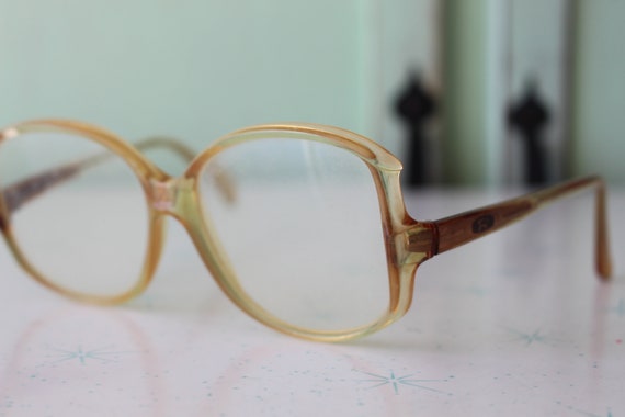 1960s Vintage JACKIE O Mod Glasses....vintage eye… - image 5