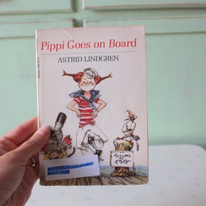 Vintage Pippi Longstocking Book by Astrid Lindgren