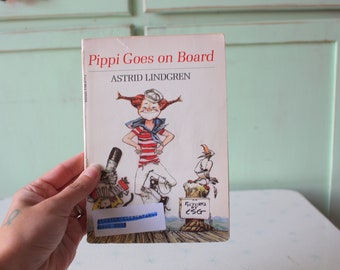 Vintage Pippi Langstrumpf Buch von Astrid Lindgren