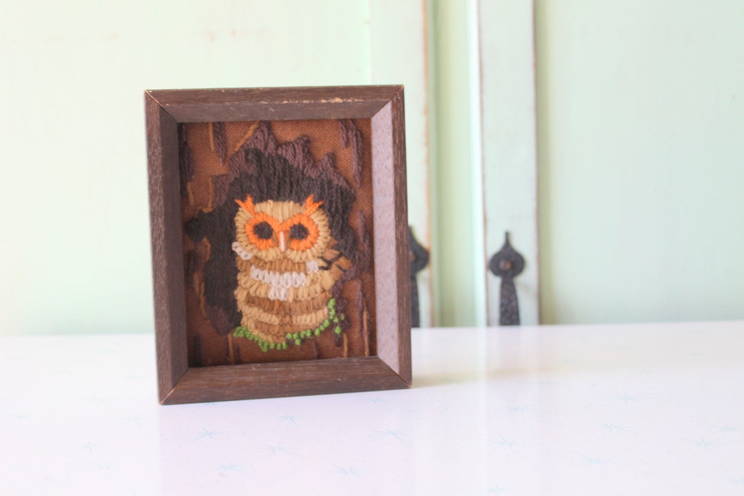 Vtg RETRO OWL Home Decor..kitsch. Retro. Owl. Bird. Love. Home. Decor ...