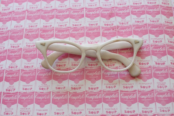 1950s 1960s Vintage CAT EYE Eye Glasses..vintage … - image 2