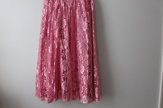 1960s Lovely Vintage PRETTY PINK Dress...fancy. p… - image 3