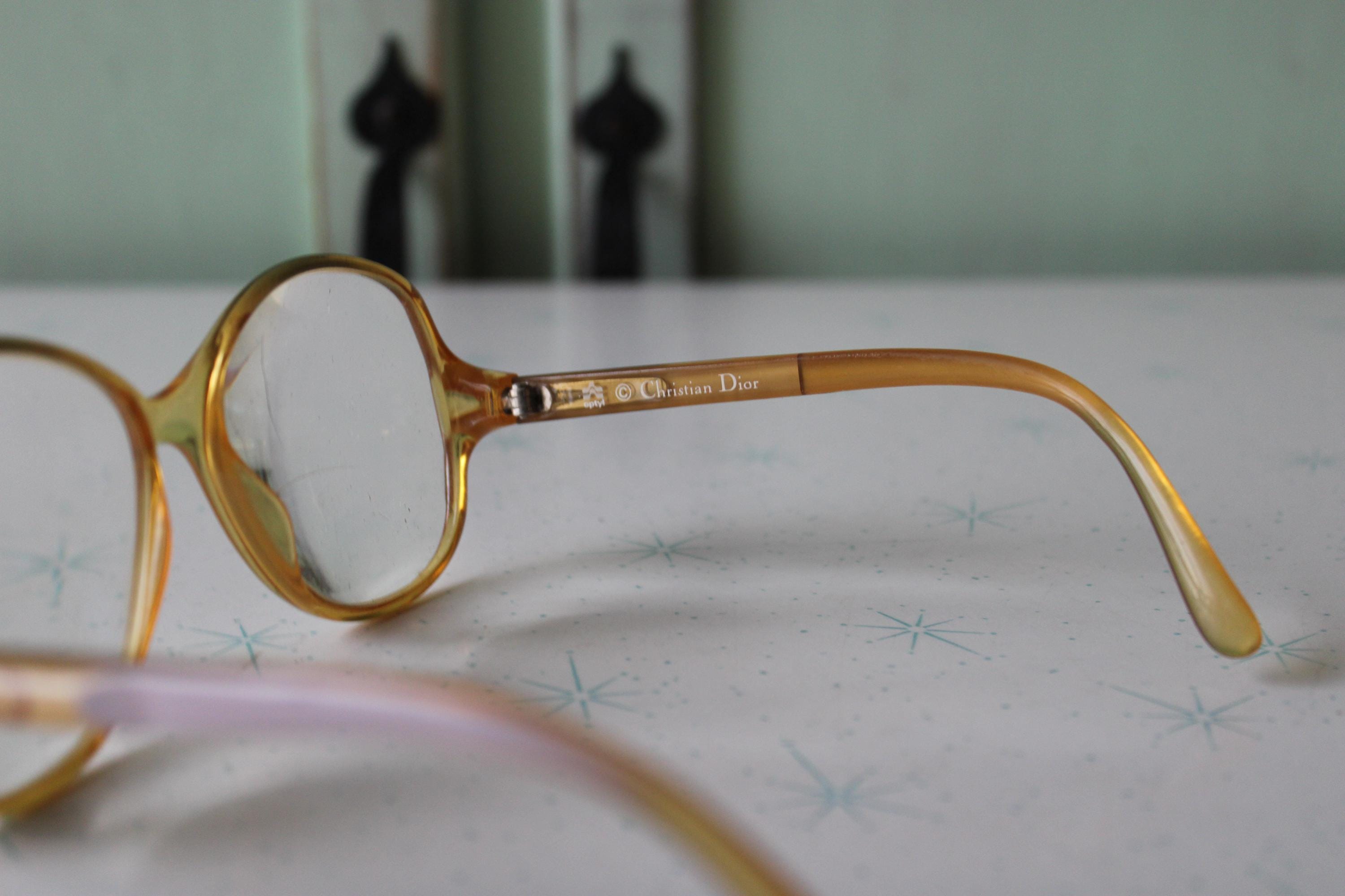 Vintage Christian Dior Optical Glasses: Groovy Mod Frames - Etsy