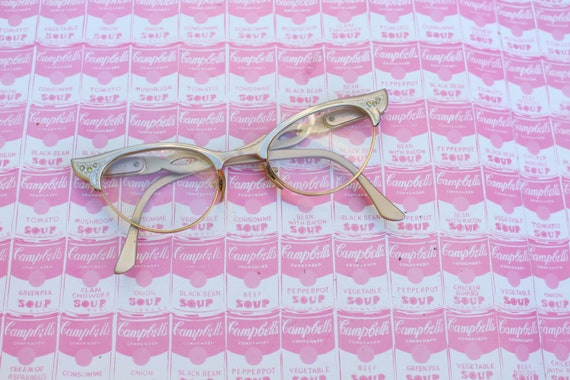 1950s Cat Eye Glasses: Designer Eyewear - image 1
