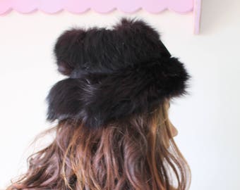 Vintage 1960s Mr John Hat OS Classic Brown NY Paris Imported  display picture 1