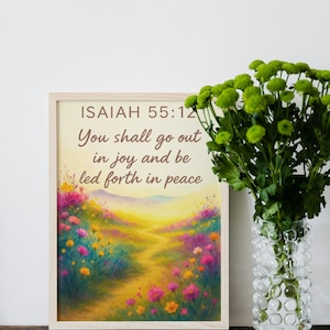 Christian Wall Art, Bible Verse Printable Posters, Cute Preppy Posters, Trendy Apartment Decor, Christian Prints