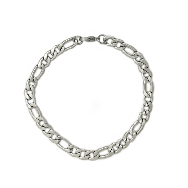 Stainless Steel Chain Bracelet Lead-Free Nickel-Free 5.88 inch