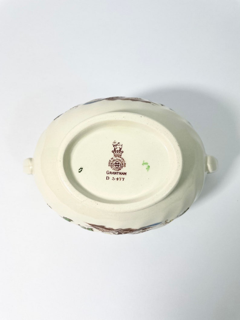 4 Vintage Royal Doulton English Bone China`CARNATION`Starter Side Plates (A) VGC