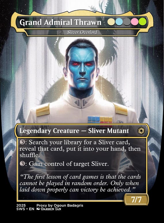 sliver deck mtg commander SLIVER Ultimate Edition Commander Deck Magic MTG EDH Sliver Overlord Alt
