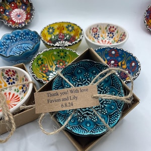 Wedding Gift Bowls, Mexico Gift, Baby Shower Party Favors, Wedding Giveaway, Pot Wedding Favor, Mexican Bowl Favor, Wedding Favors Guest