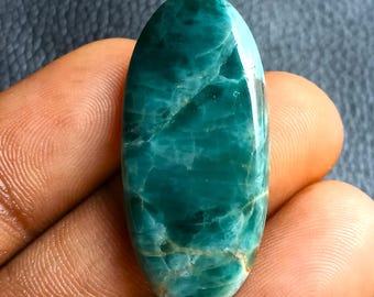 42 Jh. Grüne Apatit Tasche Stein Palm Stein Hand Stein Cabochon Natürliche polierte Kristall Edelstein Flache Scheibe cabs Healing Worry Slab Thumb.