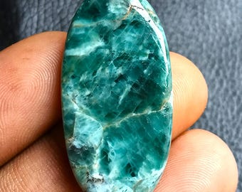 41 Jh. Grüne Apatit Tasche Stein Palm Stein Hand Stein Cabochon Natürliche polierte Kristall Edelstein Flache Scheibe cabs Healing Worry Slab Thumb.