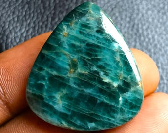 56 Jh. Grün-Blau-Apatit Cabochon Natürliche Lose Edelstein Großer Stein Poliert Kristall Schmuck machen Wire Wrap Versorgung best Geschenk für sie und sie