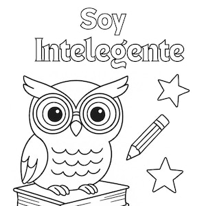 Afirmaciones para Niños PDF | Frases Positivas para Colorear | Autoestima y Mindfulness | 10 Páginas Descargables