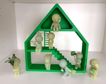 Estante grande para exhibir figuras de la Casa Smiski