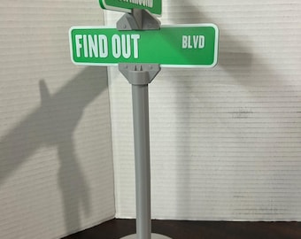FAFO street sign intersection