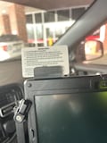 Police car Drivers License / ID holder Pack of 2