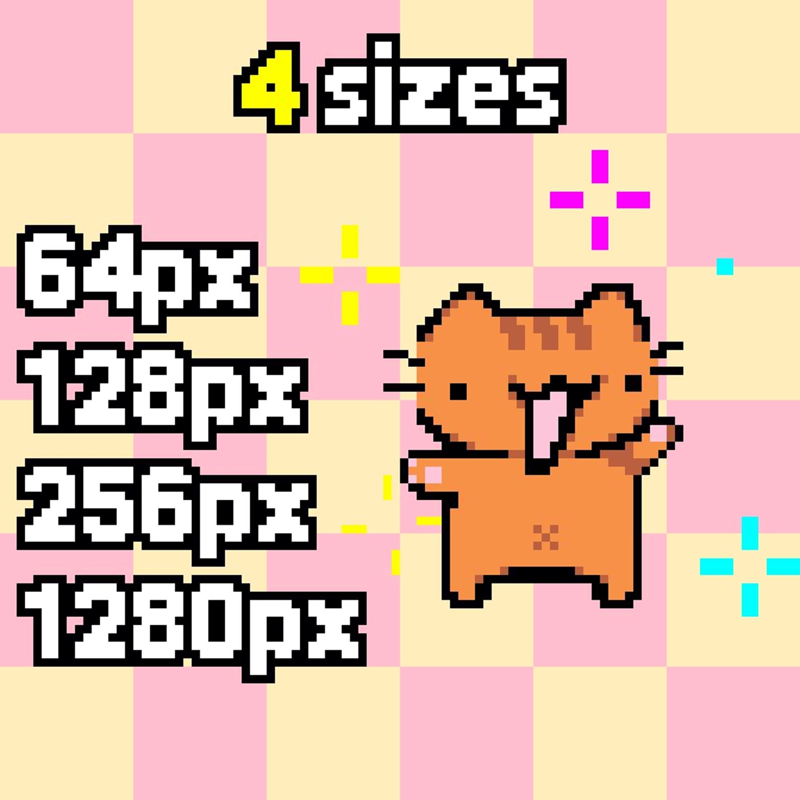 Cute Meme Alert Ginger Cat, Happy Cat Meme, Pixel Art Cat, Ginger Cat ...