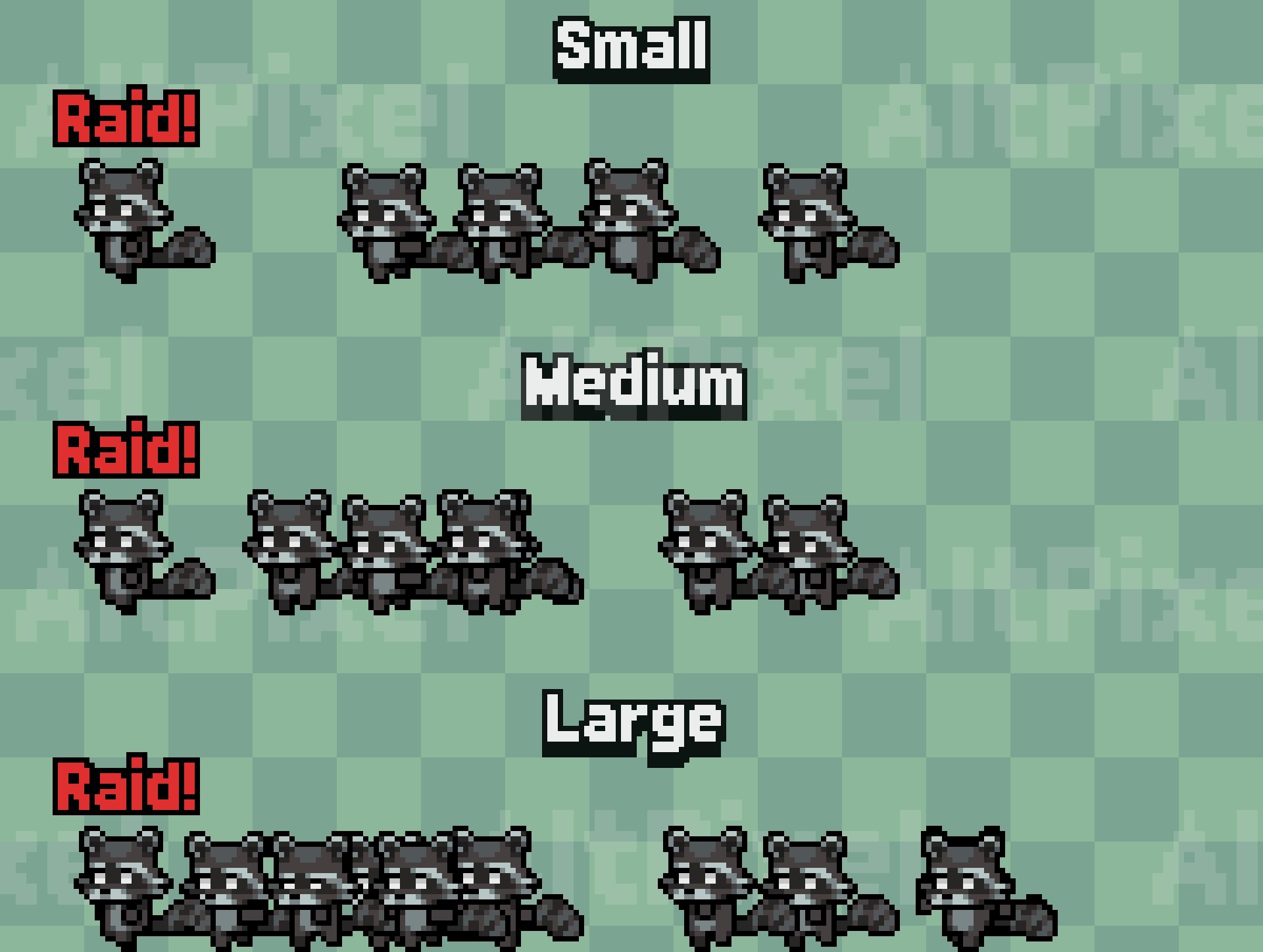 Fnf Racoon Racoon Twitch Raid Alerts | Animated Racoon Pixel Alerts | Kawaii Cozy ...