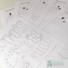 Set of 6 Black&amp;white PRINTABLE Woodland Animals Cootie Catchers PDF ...