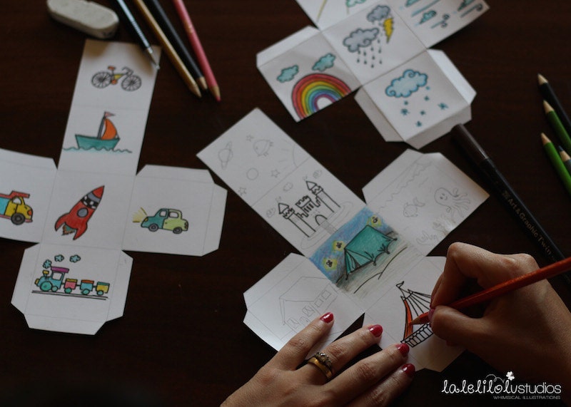 Happy Story Cubes – 9 Colorful Storytelling Dice For Creative Play & Language Skills