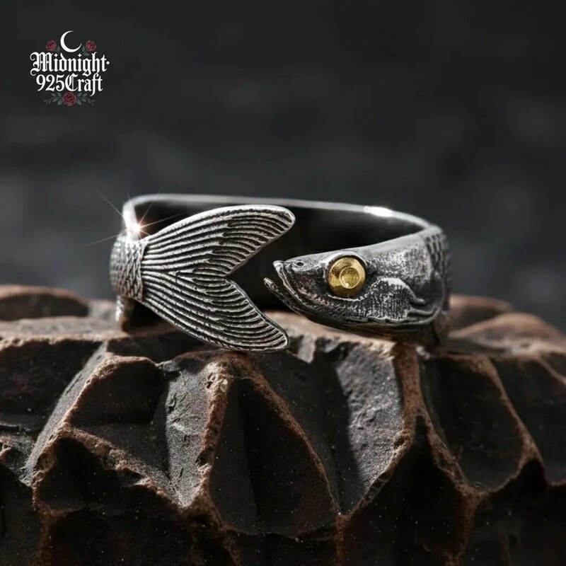 Fish Ring - Etsy
