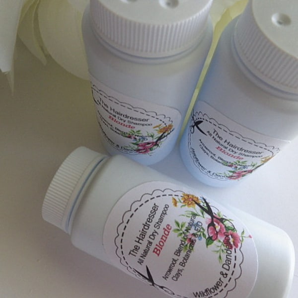 THE HAIRDRESSER, Dry Shampoo, Hair Cleanser, Natural Hair Shampoo, Organic, Soapless Shampoo