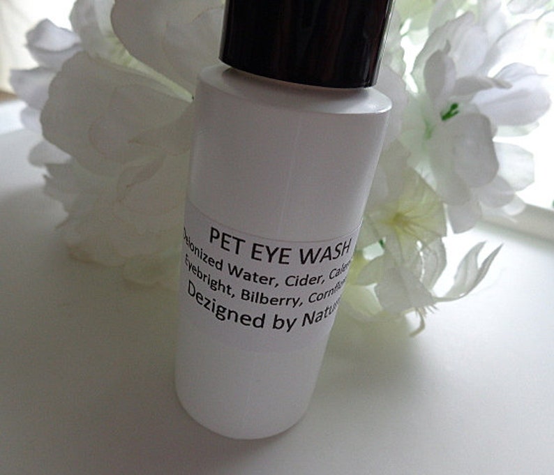 Natural Pet Eye Wash Eye Cleanser for Pets Pet Lover Pet Etsy