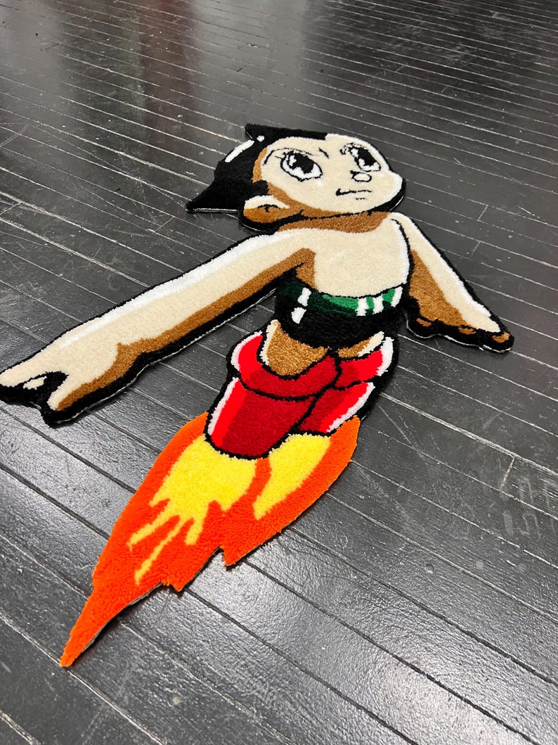 Astro Boy Tufted Rug - Etsy